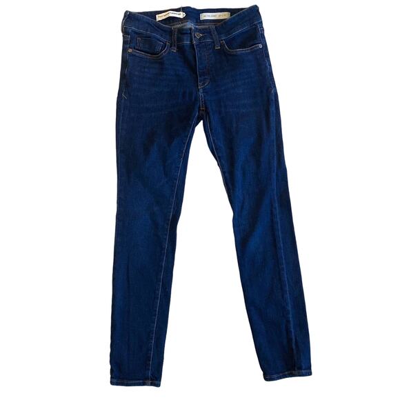 Pilcro and the Letterpress by Anthropologie Mid Rise Skinny Jeans Size 27 - Picture 1 of 6